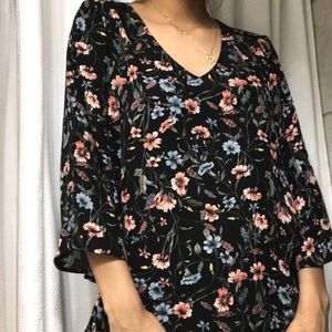 A.n.a bell bottom blouse